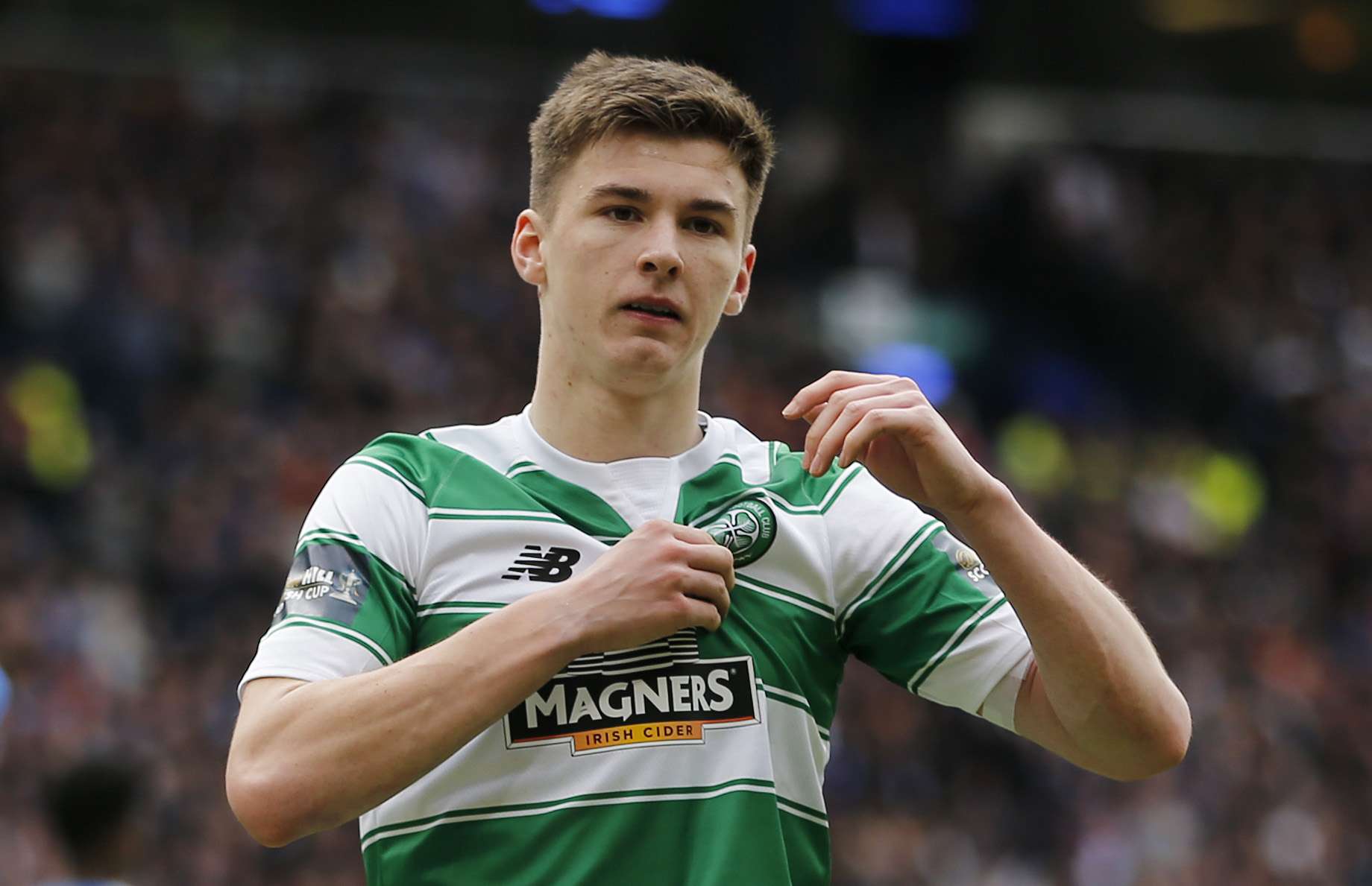 Arsenal target Kieran Tierney signs five-year contract extension with  Celtic