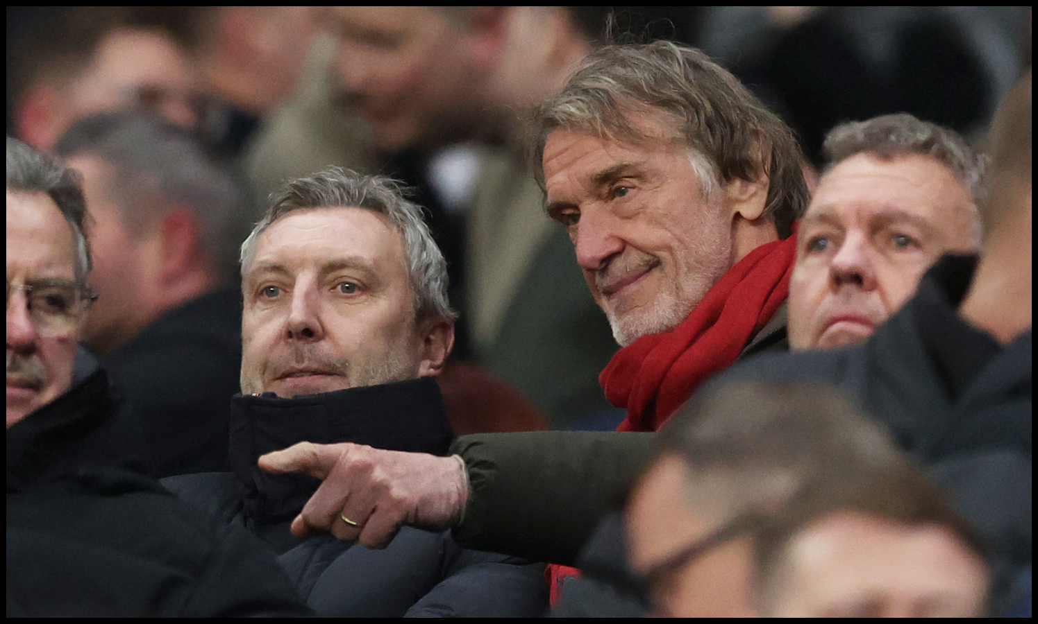 Sir Jim Ratcliffe and Jason Wilcox